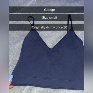 Garage Dark Blue Bandeau